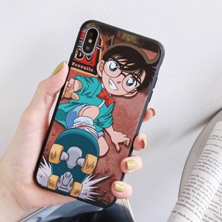 Samsung Galaxy M21 M11 M31 M30s M20 M10 C9 Pro C7 J3 J2 J5 J7 Pro J4 J6 J7 Plus J8 2018 J2 J5 J7 Prime Anime Detective Conan Soft TPU Case Back Cover