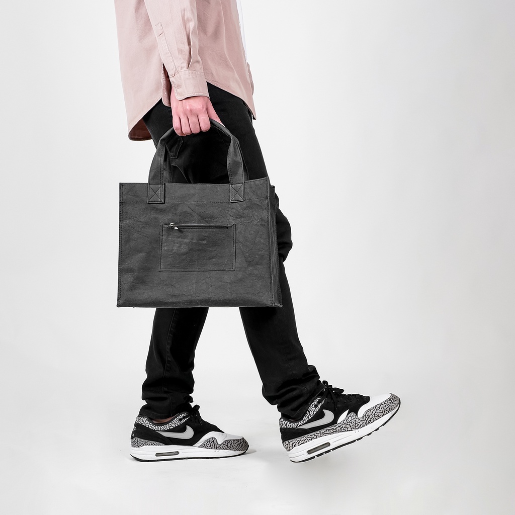 MOOF49 KRAFT 14" กระเป๋าผ้าคราฟท์ซักได้ ขนาด 14 นิ้ว