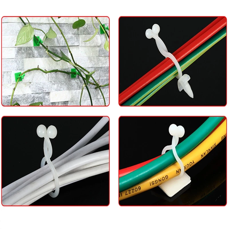 คลิปจัดสายเคเบิล USB 10 ชิ้น ติดใต้โต๊ะ จัดระเบียบสาย thumbnail 10