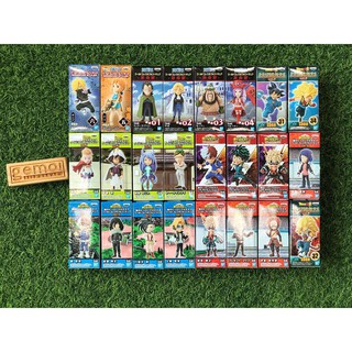 [ของแท้]​ WCF One Piece Wanokuni + My Hero Academia + Dragonball (Banpresto)​
