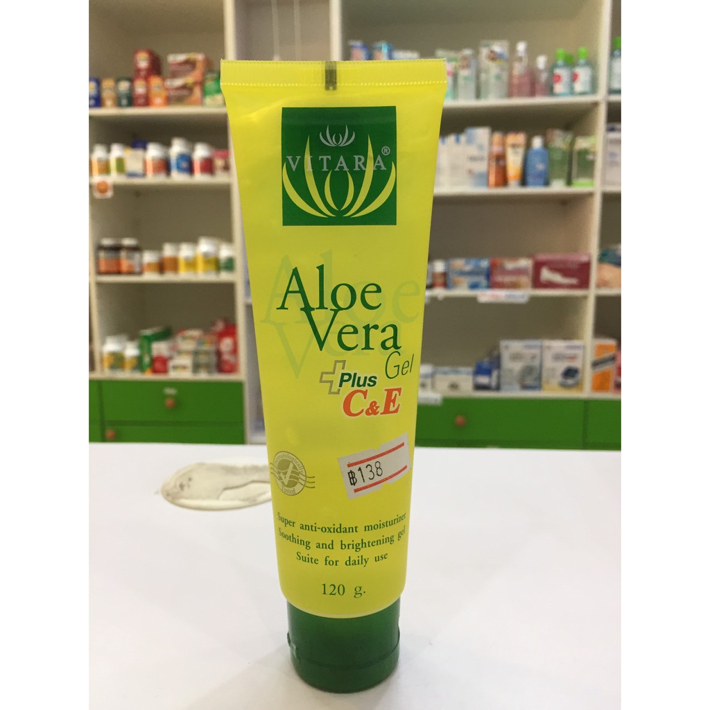 Vitara Aloe Vera Gel Plus C&E 120 กรัม Shopee Thailand