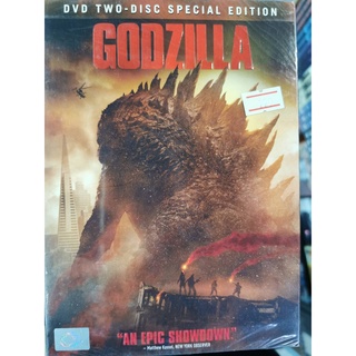 DVD 2 Disc : Godzilla​ (2014) ก็อดซิลล่า 2014 ปกสวม " Aaron Taylor-Johnson, Ken Watanabe, Elizabeth Olsen "