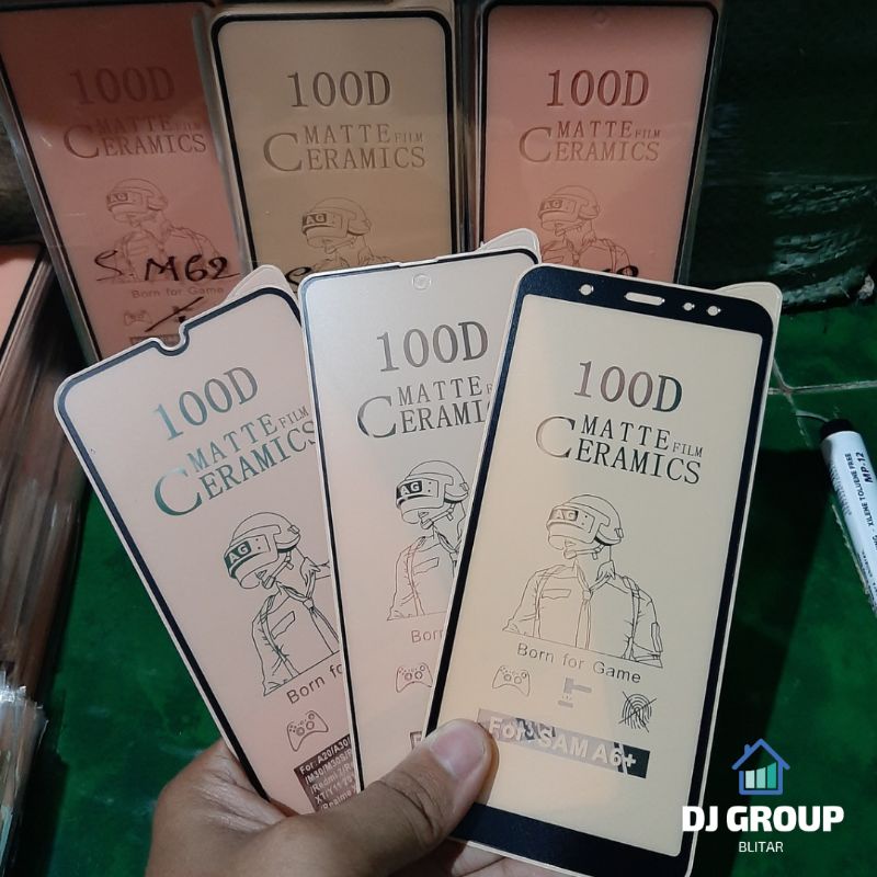 LAYAR Anti-Scratch เซรามิค Matte Plain Full Samsung m30 m30s a31 m21 m31 m51 a71 a72 m62 a51 a52s a7