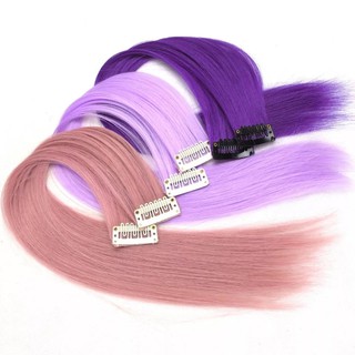 *พร้อมส่ง* Clip-in Synthetic Colorful Hair Extension | คลิปผมต่อสังเคราะห์