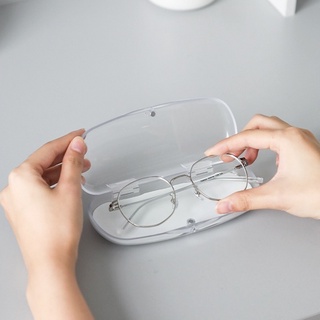 กล่องแว่นใส minimal กล่องแว่นตาน่ารัก กล่องใส่แว่นตา แบบพกพา สวยงาม ทนทาน G60 🔥 พร้อมจัดส่งจาก กรุงเทพ 🔥