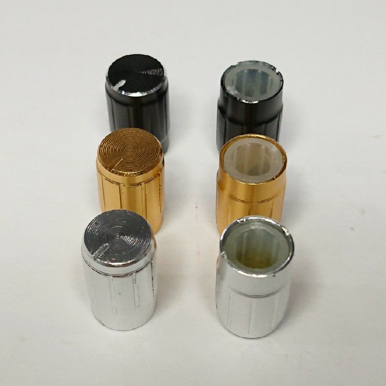 ลูกบิดวอลลุ่ม VR Knob ขนาด 10x15 mm. รุ่น CTA1015 (ราคาต่อ 1 ชิ้น)