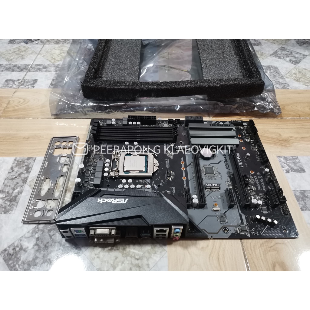 cpu i5 9400f + mb asrock h370 pro4