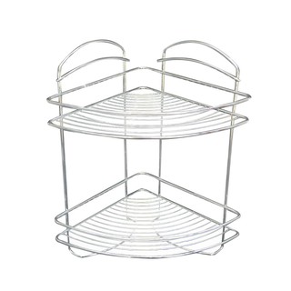 ชั้นเข้ามุม โครเมี่ยม 2 ชั้น HP-019 CORNER RACK CW12077 2TIER