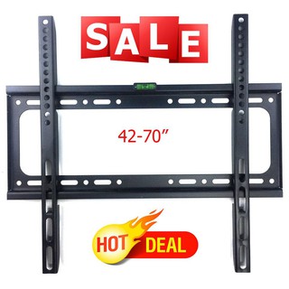 ชั้นวางทีวีแบบติดผนัง LCD TV Rack ขนาด 400x600 มม. Wall Mountรองรับ TV ขนาด 42 - 70 นิ้ว #572