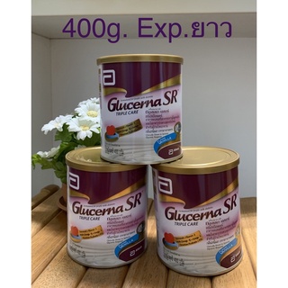 Glucerna SR Triple care 400g. กลูเซอนา เอสอาร์  ทริปเปิ้ลแคร์ กลิ่นวานิลลา