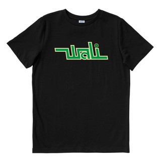 เสื้อยืดผ้าฝ้ายพิมพ์ลายแฟชั่น โลโก้ Wali - BLACK | เสื้อยืด พิมพ์ลายวงดนตรี | เพลงเมอร์ช | Unisex | วงดนตรี MERCH | เสื้