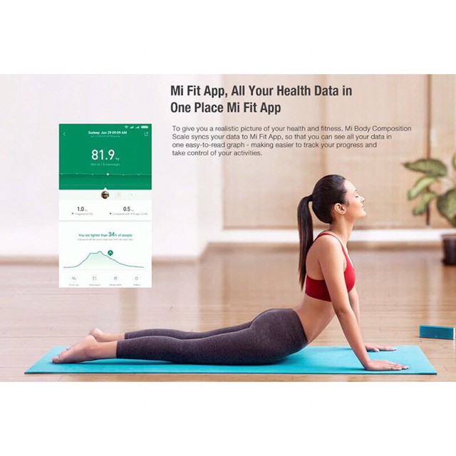 BDW เครื่องชั่งน้ำหนักดิจิตอล Xiaomi Body Composition Scale 2 ...