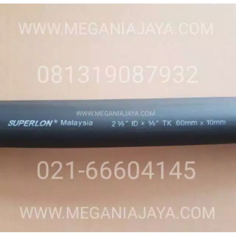 SUPERLON / PIPE WRAPPING / PIPE INSULATION 2 3/8" x 3/8" | 1.8 เมตร