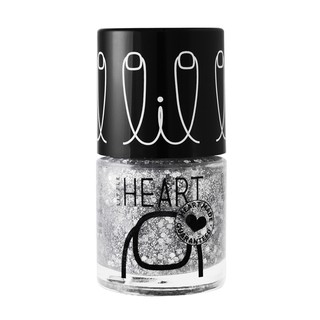 Little Heart ยาทาเล็บเด็ก ลอกออกได้ กลิทเทอร์ 8ml.