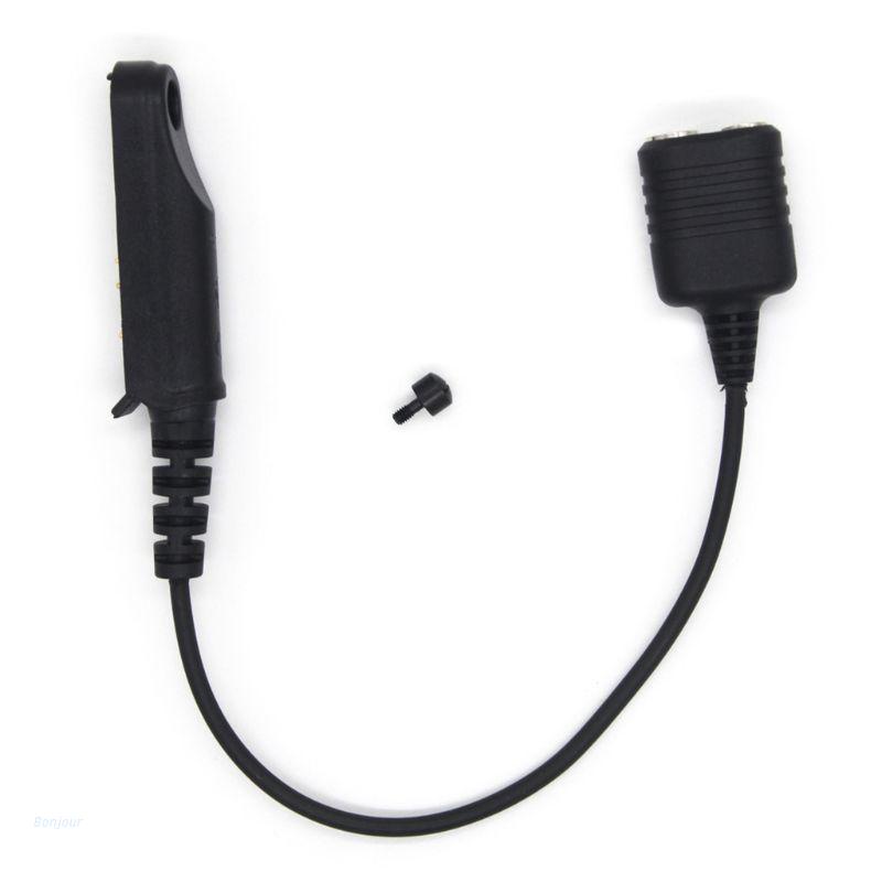 Bonjour อะแดปเตอร์สายเคเบิ้ล Baofeng Uv-9R Plus Uv-Xr กันน้ํา To 2 Pin สําหรับหูฟังวิทยุสื่อสาร Uv-5