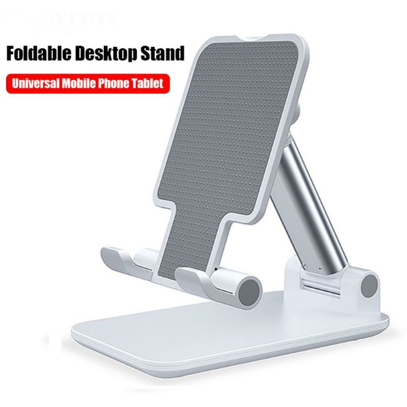 Foldable Metal T1 ที่วางมือถือ ขาตั้งมือถือ Mobile Phone Tablet Holder Stand phone Mount for iPad iO