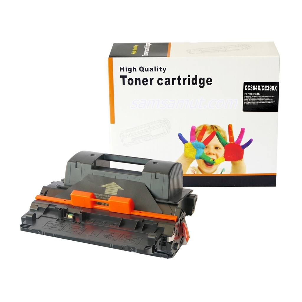 CC364A / CC364X ตลับหมึกโทนเนอร์ เทียบเท่า ดำ P4014 P4014n/ P4014dn/ P4015/ P4015n/ P4015tnHP 4015dn