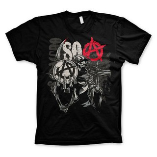 เสื้อยืดพิมพ์ลาย Sons of Anarchy Redwood Reaper glorious A TV Series สำหรับผู้ชาย