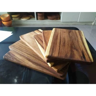 เขียงไม้ แผ่นไม้ชิ้นเดียว ไม้จามจุรี (cutting board)