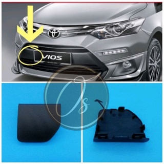 ฝาครอบตะขอเกี่ยวพ่วง กันชนหน้า สําหรับ Toyota Vios Ncp150 2013 2014 2015 2016 2017