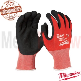 (48-22-8902) ถุงมือ Milwaukee รุ่น Dipped Glove ไซร์ L