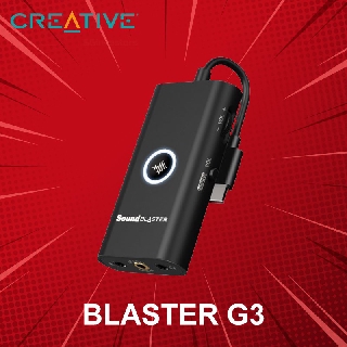 การ์ดเสียง Creative รุ่น SOUND BLASTER G3 ประกันศูนย์ 1 ปี