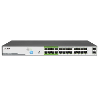 D-LINK DGS-F1026P-E 250M 24-Port UNMANAGED GIGABIT PoE Switch + 2 SFP Ports (Warranty LT)