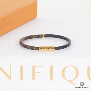 LOUIS VUITTON BRACELET CANVAS MONOGRAM GHW