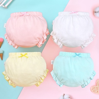 Adabaobao® ᵗʰ กางเกงขาสั้น ผ้าฝ้าย ประดับโบว์น่ารัก เหมาะสํา…