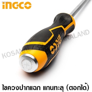 INGCO ไขควงปากแฉก 8 นิ้ว (200 มม.) ตอกได้ แกนหกเหลี่ยม 8 มม. รุ่น HGTSPH3200 (Phillips - Go-Through screwdriver ) - ไม่ร