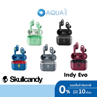 Skullcandy INDY EVO TRUE WIRELESS EARBUDS หูฟังสอดหู BLUETOOTH ไร้สาย Limited หูฟังบลูทูธไร้สาย 5.0 น้ำหนักเบา