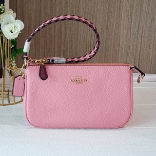 พร้อมส่ง กระเป่าสะพายใบเล็ก  NOLITA 19 WITH WHIPSTITCH (COACH C4233) มินิพอช หนังวัวแท้ทั้งใบ