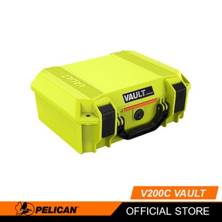 Pelican VAULT รุ่น V200C Equipment Case With Foam - Bright Green