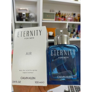 100ml กล่องขาว เทสเตอร์ ฉลากไทย ของแท้ ราคาเต็ม 3850 บาท Calvin Klein Eternity For Men AIR EDT 100ml.