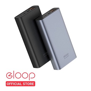 ELOOP E37 (อีลูป) ของแท้ 100% แบตสำรอง 22000mAh QC3.0 | PD 18W PowerBank ชาร์จเร็ว Quick Charge+Apple PD+Fast Charge