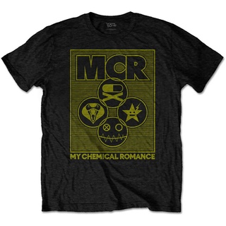 [S-5XL] เสื้อยืดผ้าฝ้าย พิมพ์ลาย My Chemical Romance Lock Box สําหรับผู้ชาย OLdach58HHamhe97