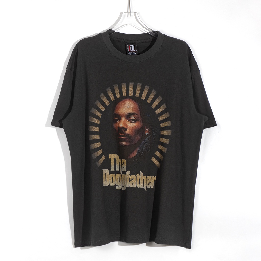 เสื้อวง Snoopdog ป้ายGiant ผ้าเฟด วงทัวร์ วินเทจ งานbootleg ทรง90 oversizeโอเวอร์ไซต์ raptee
