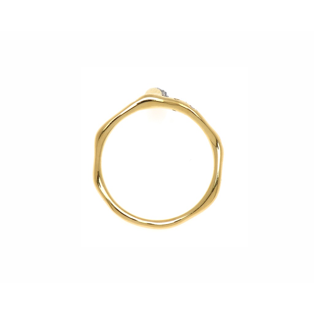 Aevari Golden Honey Ring Silver 925 Gold Rhodium Plated - aevari ...