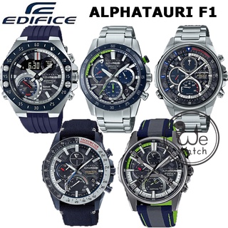 **ประกันร้าน** CASIO Edifice Scuderia AlphaTauri นาฬิกาชาย Bluetooth Mobile Link