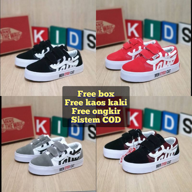 Vans Patta รองเท้าสําหรับเด็กผู้ชาย/ผู้หญิง