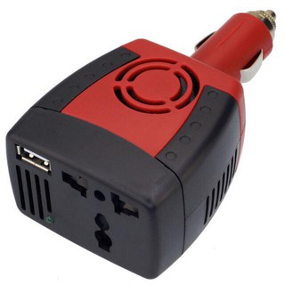 ตัวแปลงไฟรถเป็นไฟบ้าน 150W มีช่อง USB