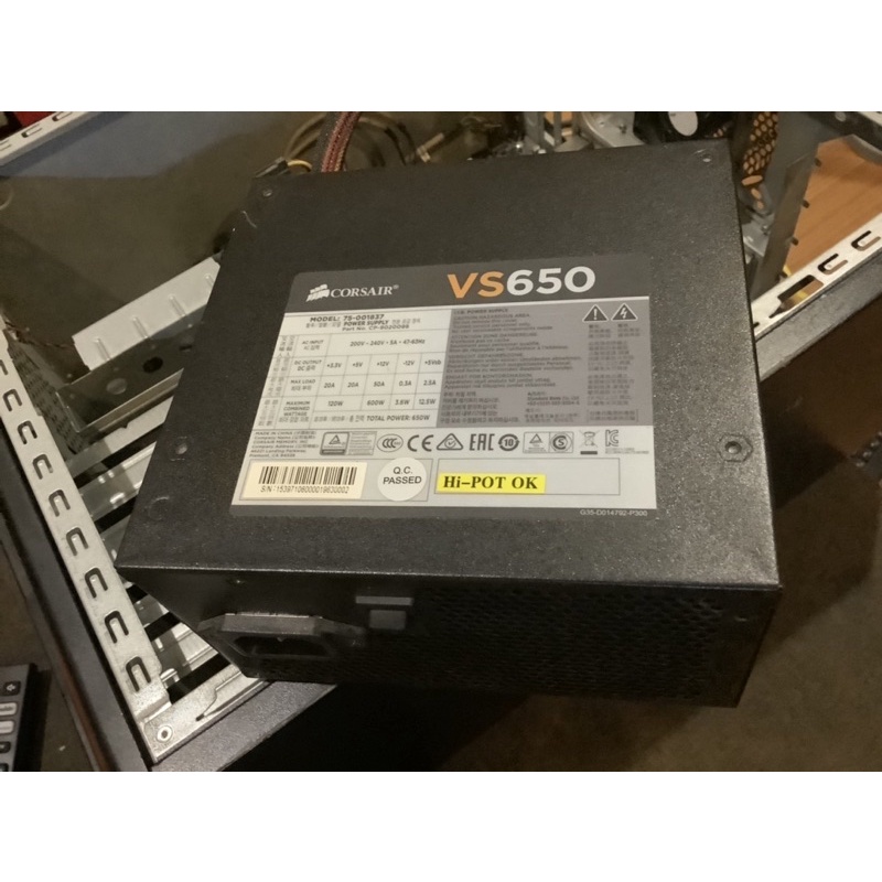 PSU 80+ 650w Corsair VS650