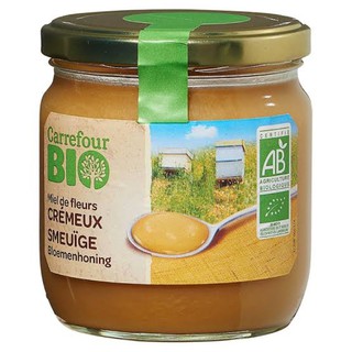 Carrefour bio Miel de flora ecologica น้ำผึ้งธรรมชาติเเท้ 100% ขนาด 500 g.