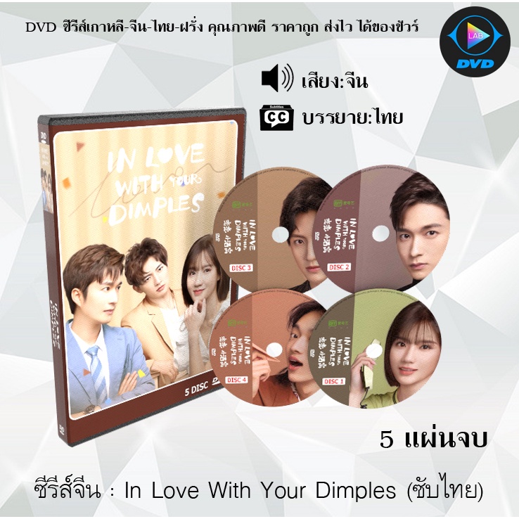 ซีรีส์จีน In Love with Your Dimples (ยิ้มรักปักใจ) : 5 แผ่นจบ (ซับไทย)