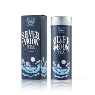 TWG Tea Silver Moon Tea Haute Couture Tea Tin Gift 100g / ชา ทีดับเบิ้ลยูจี ชาเขียว ซิลเวอร์มูน ที บรรจุ 100 กรัม