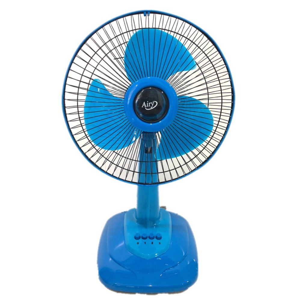 พัดลม ❁พัดลม Airy พัดลมตั้งพื้น 12 นิ้ว พัดลมตั้งโต๊ะ ขนาด 12 นิ้ว (สีฟ้า)❥