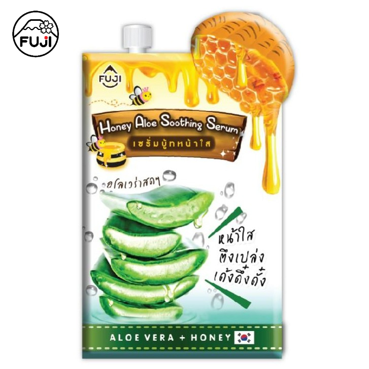 ฟูจิ ฮันนี่ อโล ซู้ทติ้ง ซีรัม 10 ก. FUJI HONEY ALOE SOOTHING SERUM 10 g.