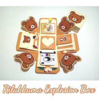 🎉🎁 Rilakkuma Explosion Box 💕 ลูกเล่นเยอะ กล่องระเบิด กล่องของขวัญ ริลัคคุมะ 🎁