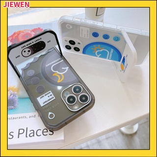 เคสโทรศัพท์มือถือ แบบใส พร้อมขาตั้ง เคส สําหรับ Iphone 11 12 13 Pro Max Xr Xs Max 7 8 Plus เคสไอโฟนxr