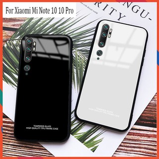 Xiaomi Mi Note 10 10 Pro เคสกระจกนิรภัยกันกระแทก